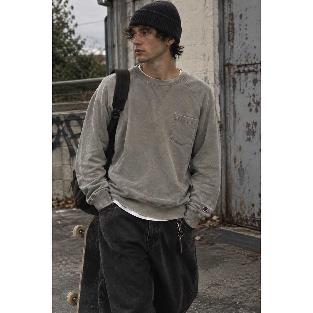 Champion Todd Snyder L Gray Pocket Sweatshirt Sportswear Heritage Prep